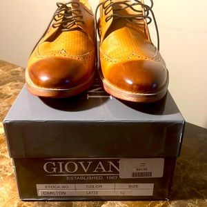 Giovanni hard bottom shoes for men